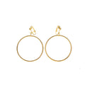 Boucles Doreilles Anneaux Pirate Or