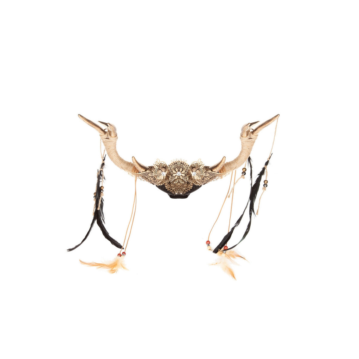 Op deze afbeelding zie je een Accessoires, van het merk Wilbers. Tiara Gewei Opperhoofd