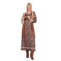 Robe Maxi Fleurie Hippie Costume Femme
