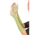 Gants Résille Sans Doigts Verts