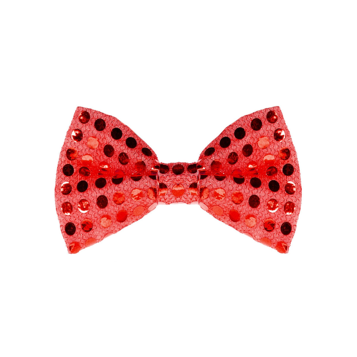 Op deze afbeelding zie je een Accessoires, van het merk Wilbers. Dress To Impress Pailletten Vlinderstrik Rood