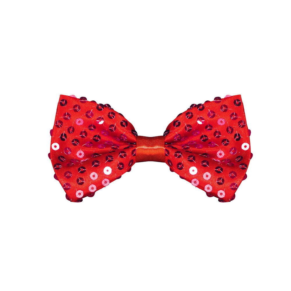 Op deze afbeelding zie je een Accessoires, van het merk Wilbers. Pailletten Strik Luxe Rood