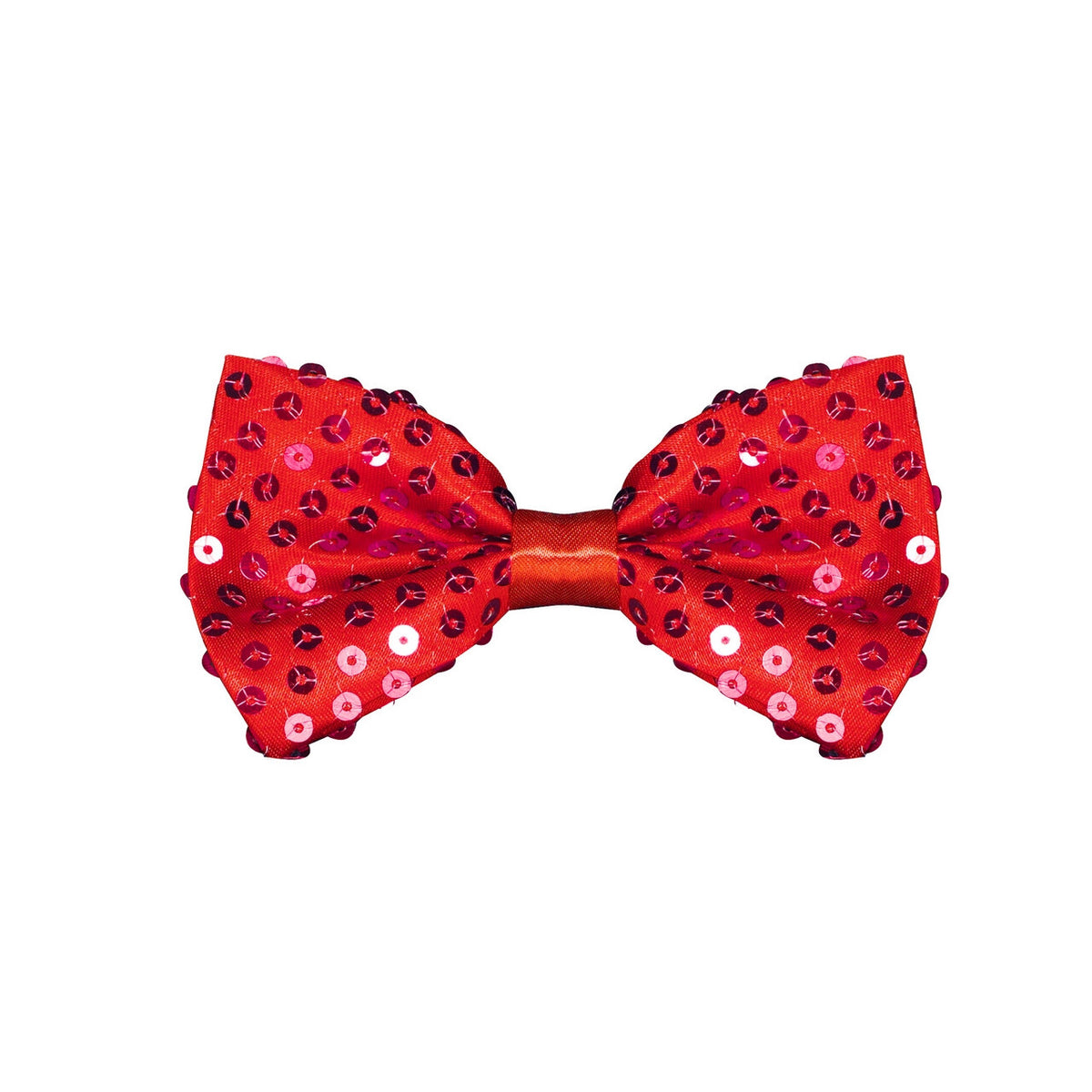 Op deze afbeelding zie je een Accessoires, van het merk Wilbers. Pailletten Strik Luxe Rood