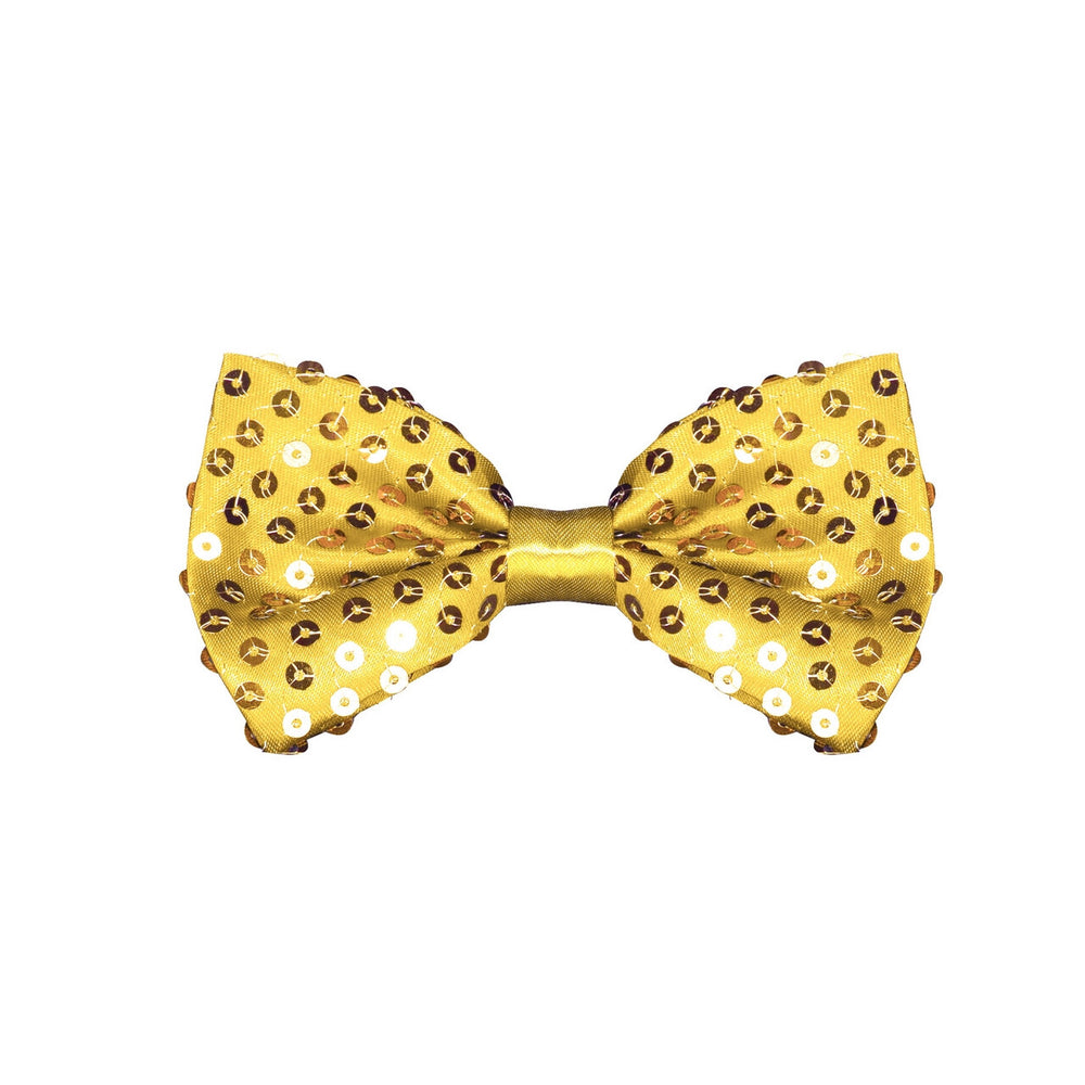 Op deze afbeelding zie je een Accessoires, van het merk Wilbers. Pailletten Strik Luxe Goud