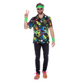 Chemise De Fête Hippie Néon Femme