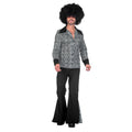 Disco Noir Et Blanc Années 70 Costume Homme