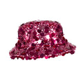 Chapeau Bob Rose Avec Paillettes
