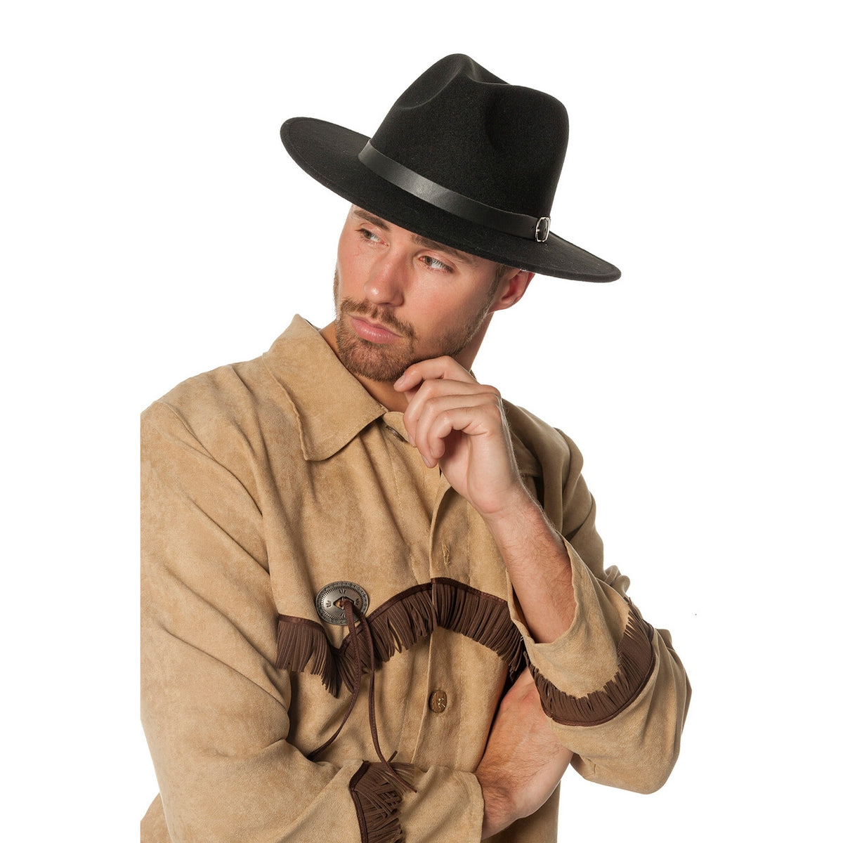 Op deze afbeelding zie je een Accessoires, van het merk Wilbers. Cowboyhoed Freddy