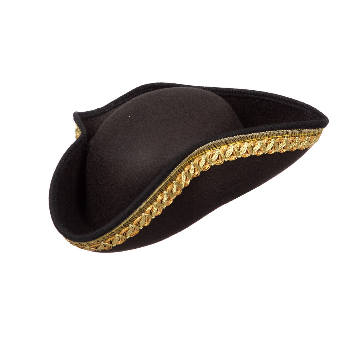 Op deze afbeelding zie je een Accessoires, van het merk Wilbers. Piratenhoed Driesteek Met Goudband