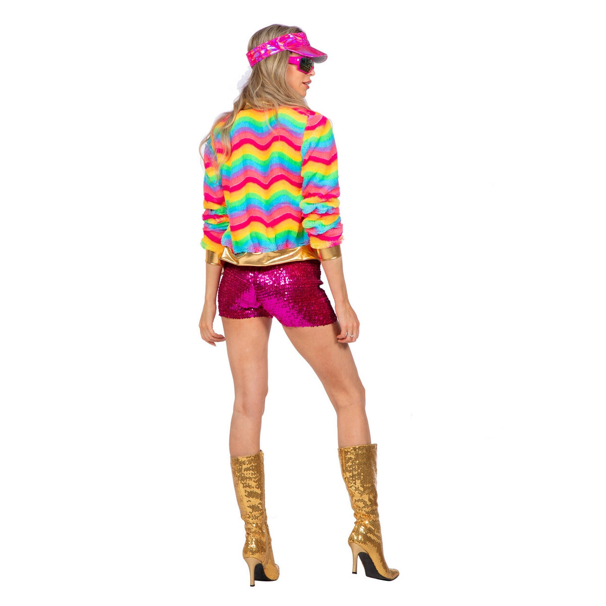 Op deze afbeelding zie je een Kostuums, van het merk Wilbers. Dansende Kleuren Festival Jas Vrouw