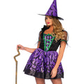 Sorcière Aux Ailes De Chauve-Souris Costume Femme